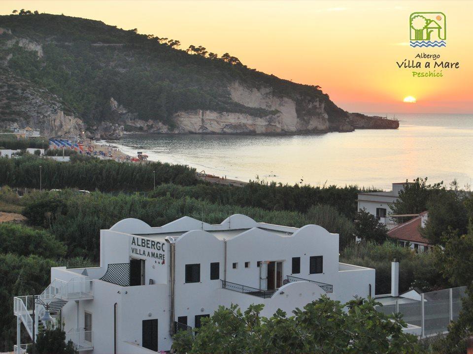 Albergo Villa A Mare 페스키치 외부 사진